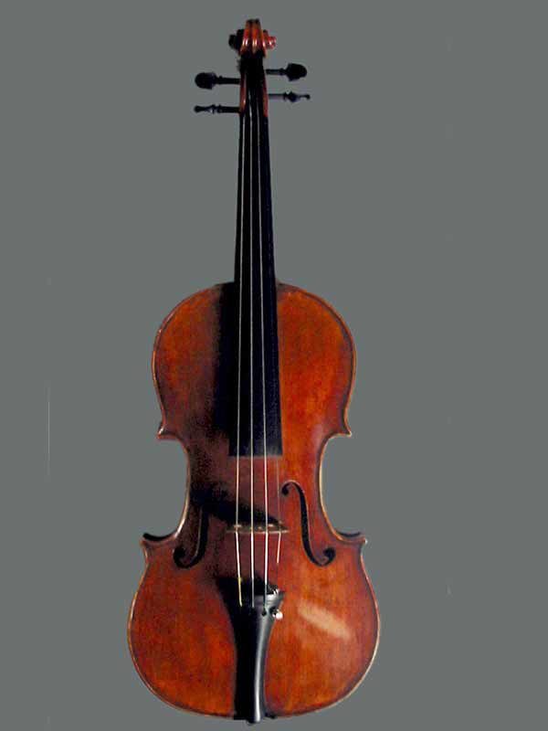 01immagine frontale del violino intero